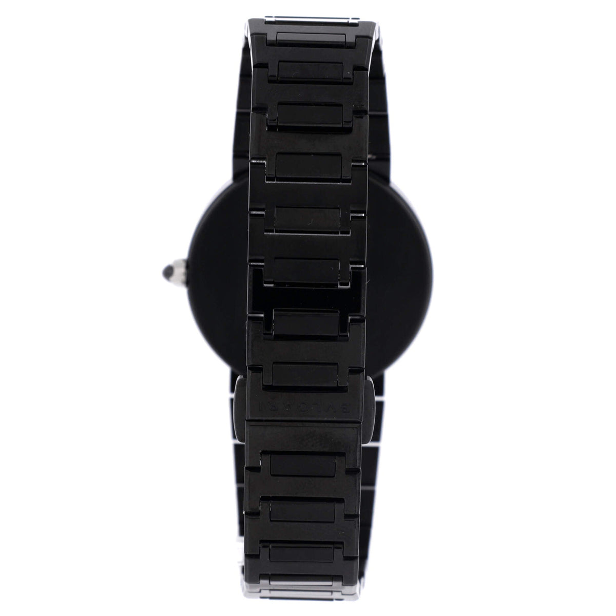 Bvlgari Quartz Watch PVD Stainless Steel 33