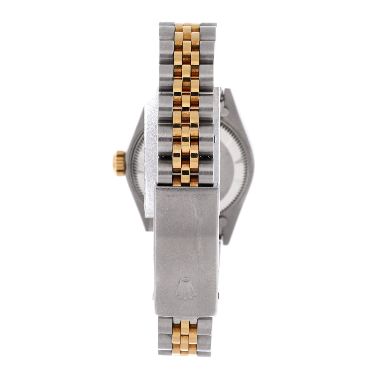 Oyster Perpetual Datejust Automatic Watch Stainless Steel and Yellow Gold with Diamond Markers 26