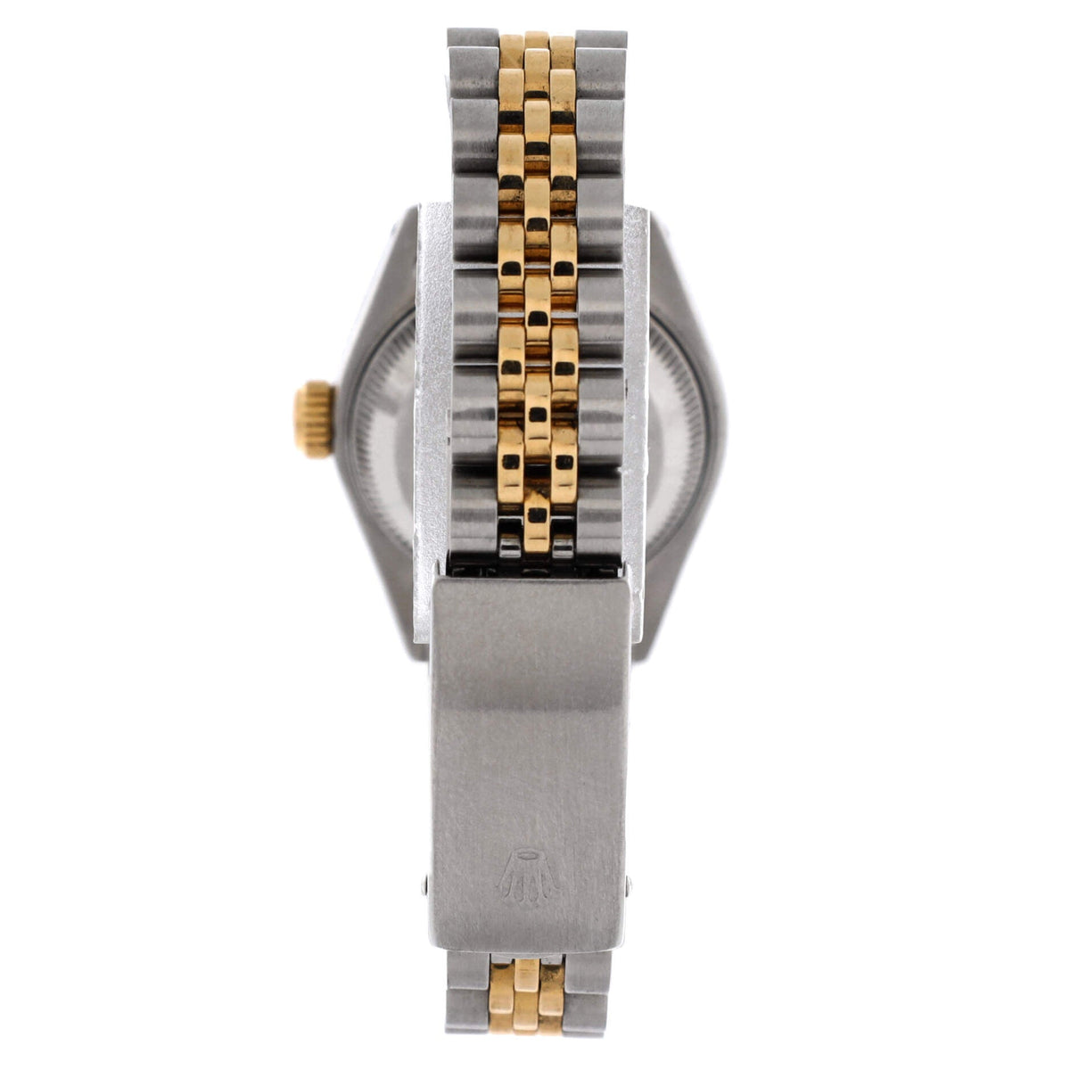 Oyster Perpetual Datejust Automatic Watch Stainless Steel and Yellow Gold with Diamond Markers 26