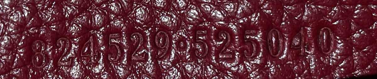 B Crossbody Bag Leather Small