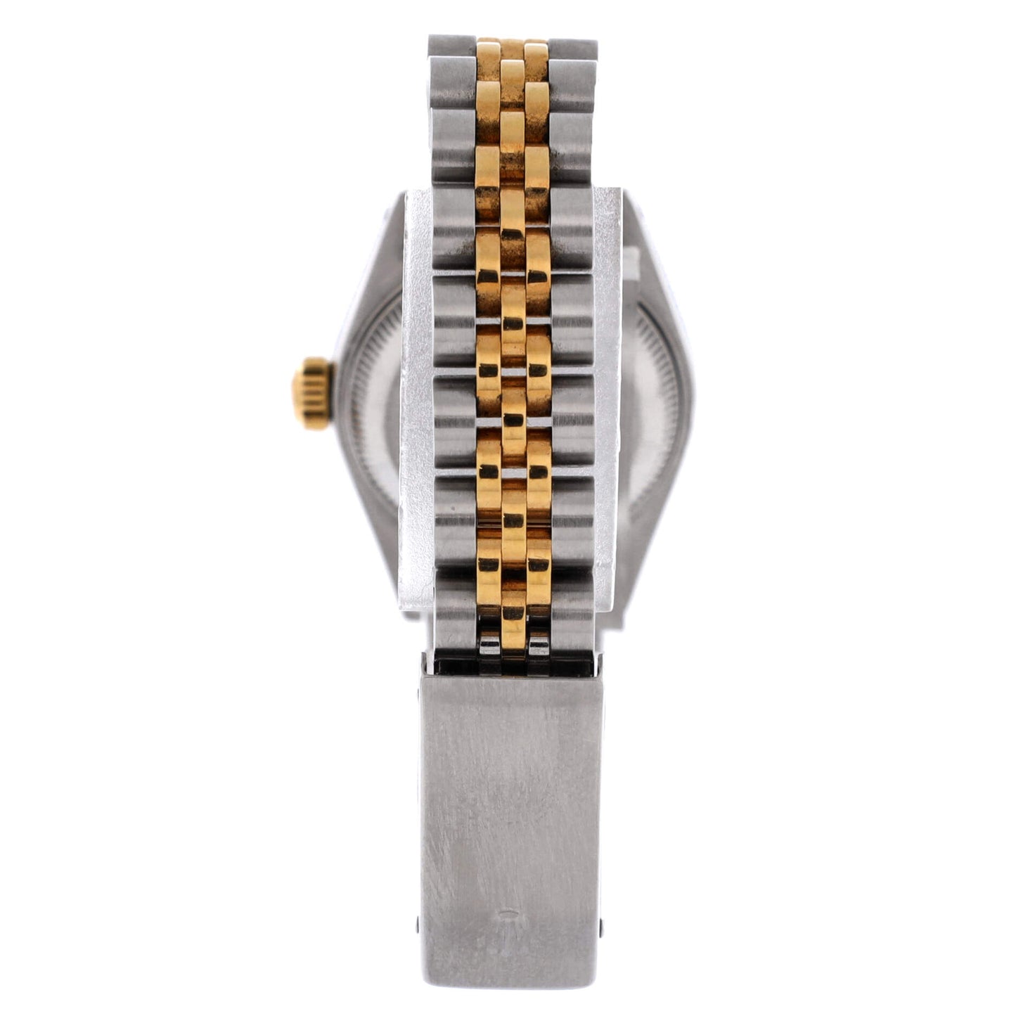 Oyster Perpetual Datejust Automatic Watch Stainless Steel and Yellow Gold with Diamond Markers 26