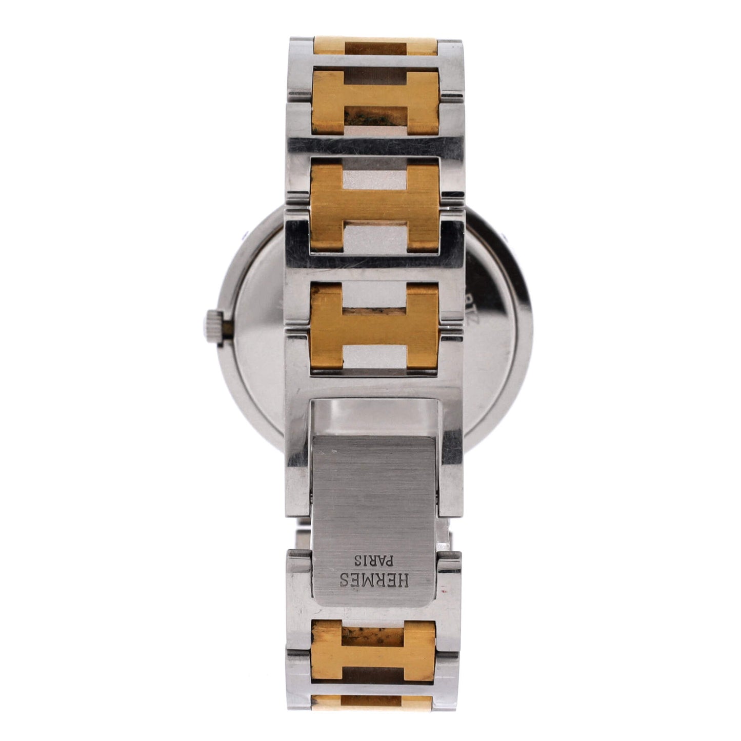 Clipper Quartz Watch Stainless Steel with Plated Metal 34