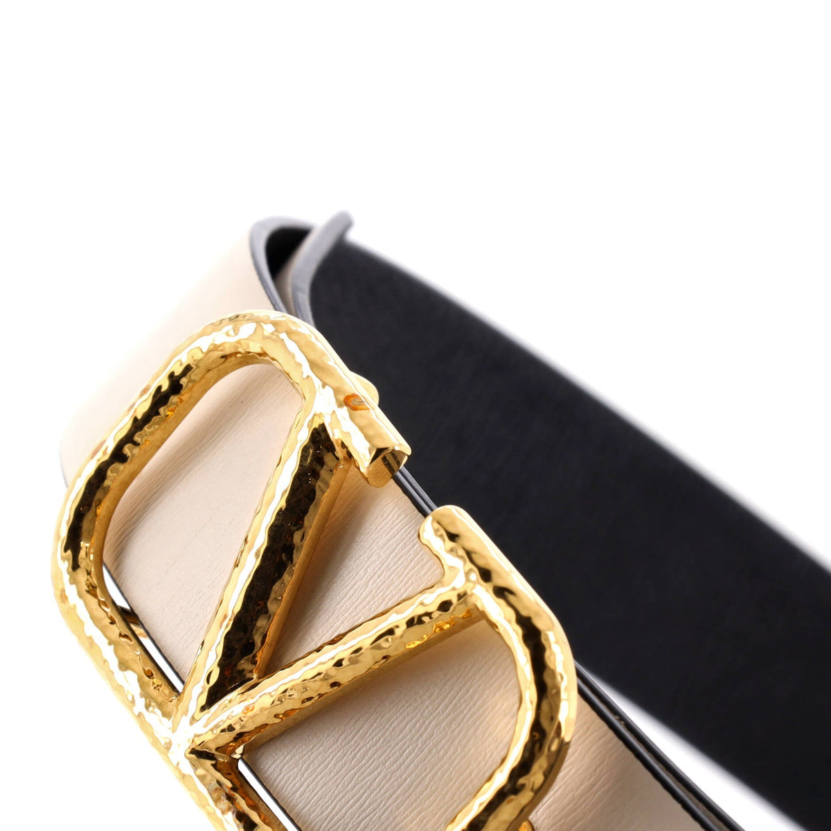VLogo Belt Leather Wide 90
