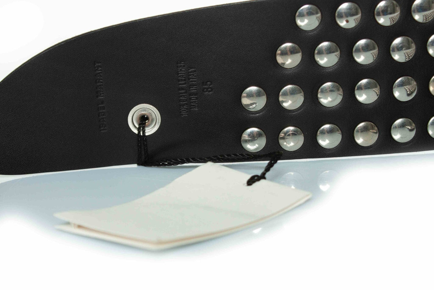 Isabel Marant, Lona studded waist belt in black