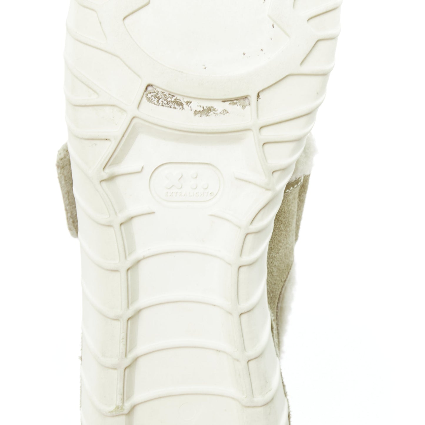 Women's Moncler Suede Shearling Logo Sneakers