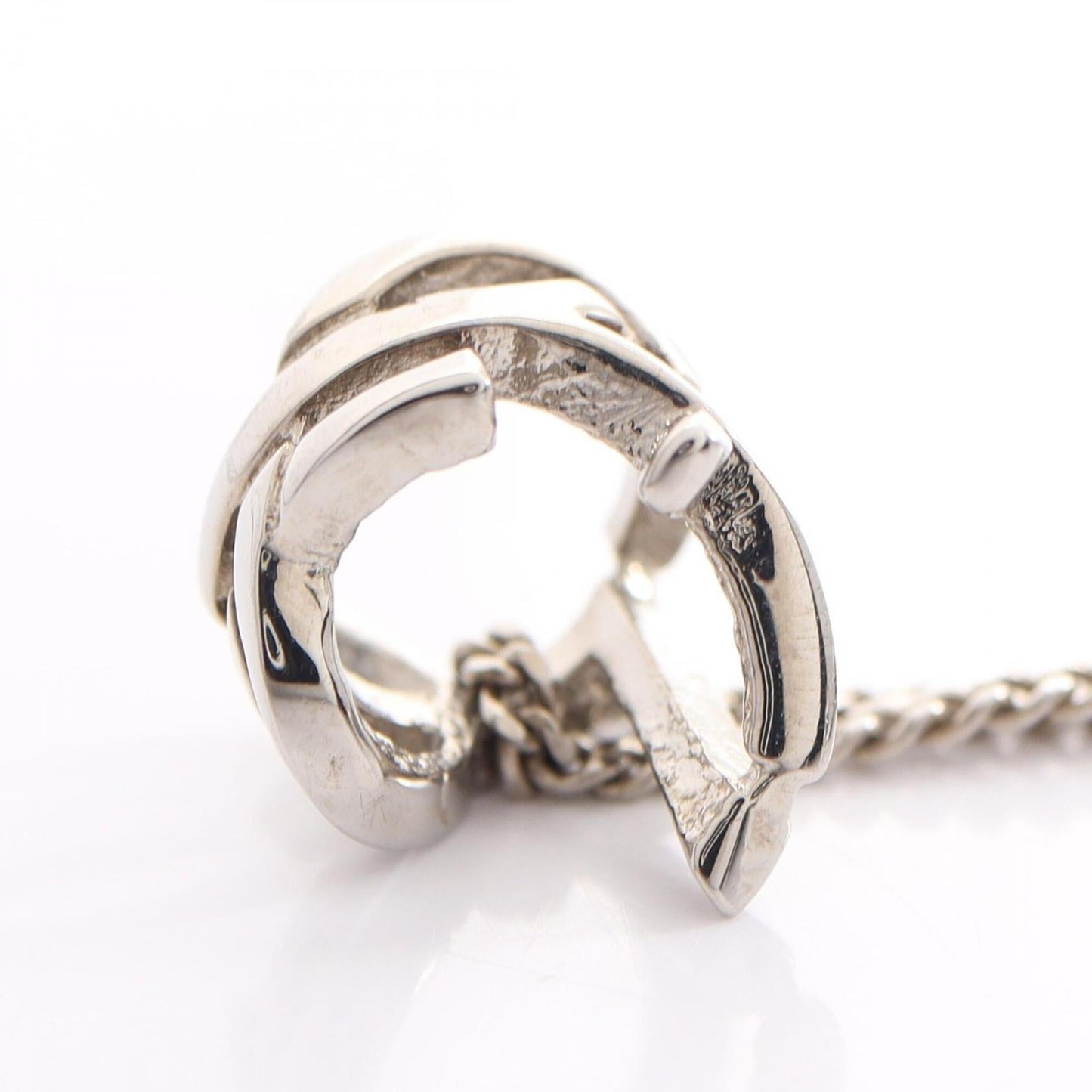 Pendant Necklace Silver Metal
