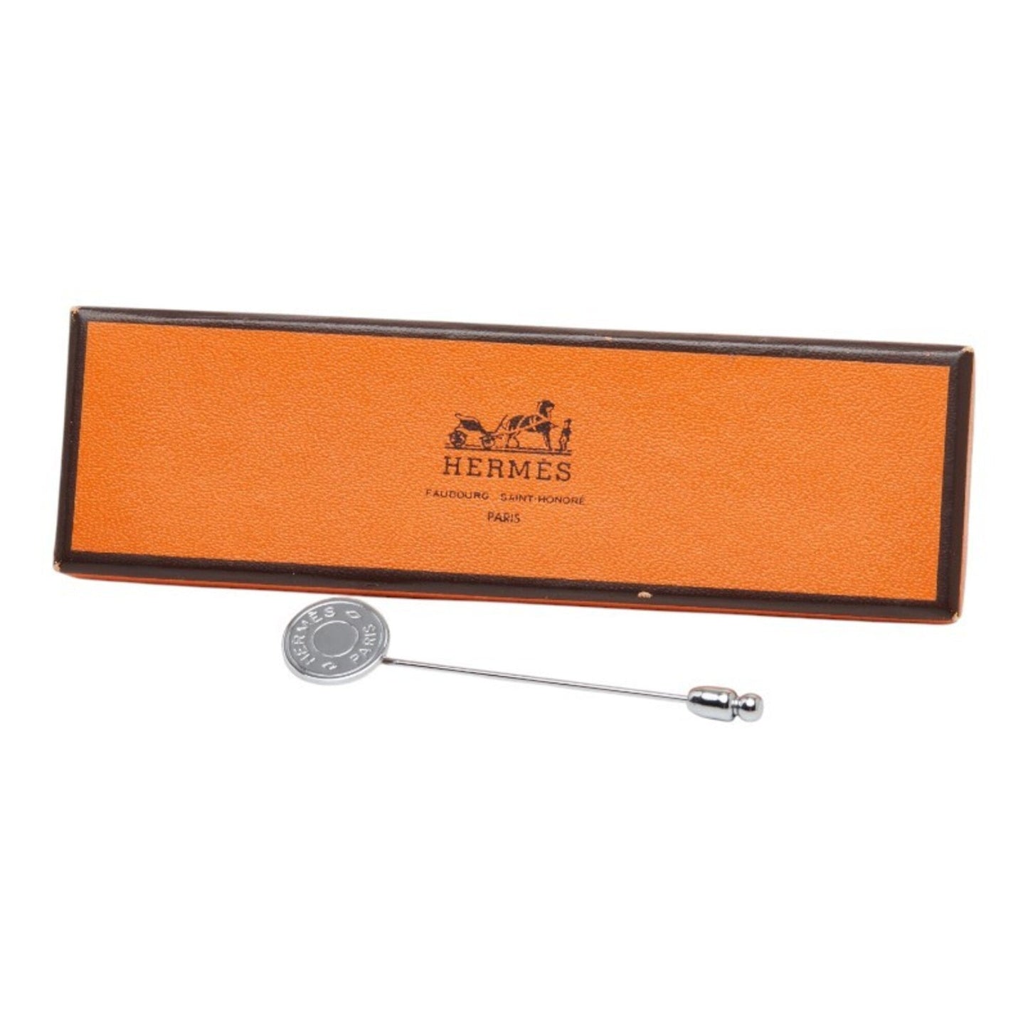 Sellier Brooch Metal Silver