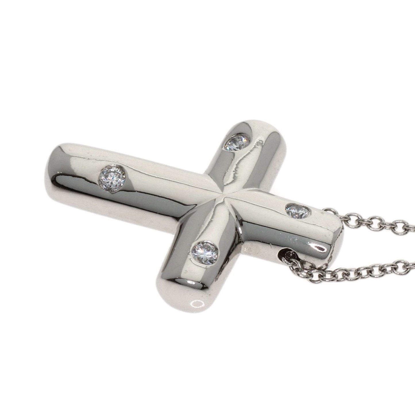 Pendant Necklace Platinum with Diamond