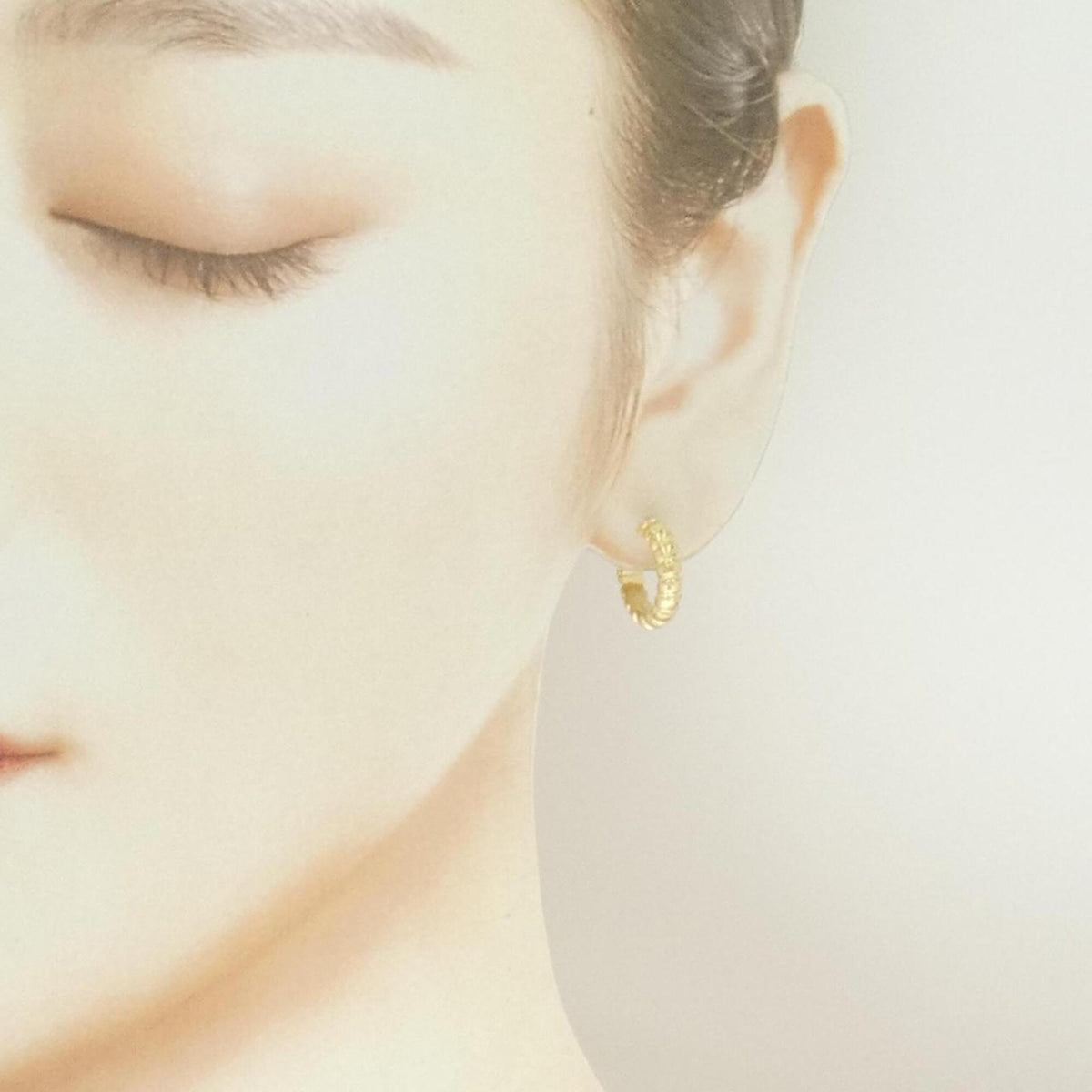 Tubogas Earrings 18K Yellow Gold 18K Yellow Gold