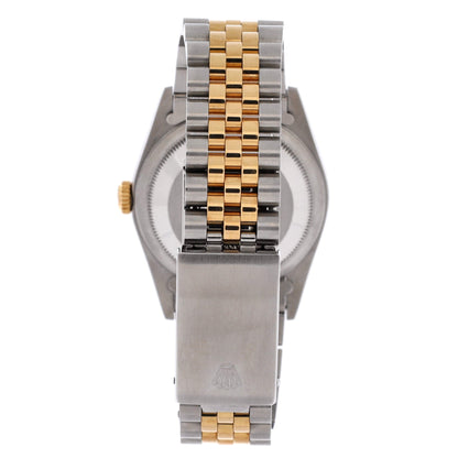Oyster Perpetual Datejust Automatic Watch Stainless Steel and Yellow Gold 36