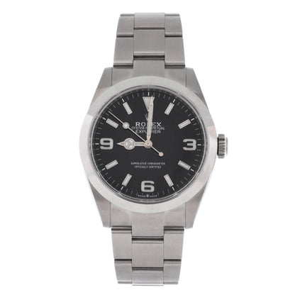 Oyster Perpetual Explorer Automatic Watch Stainless Steel 40