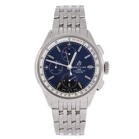 Premier Chronograph Automatic Watch Stainless Steel 42