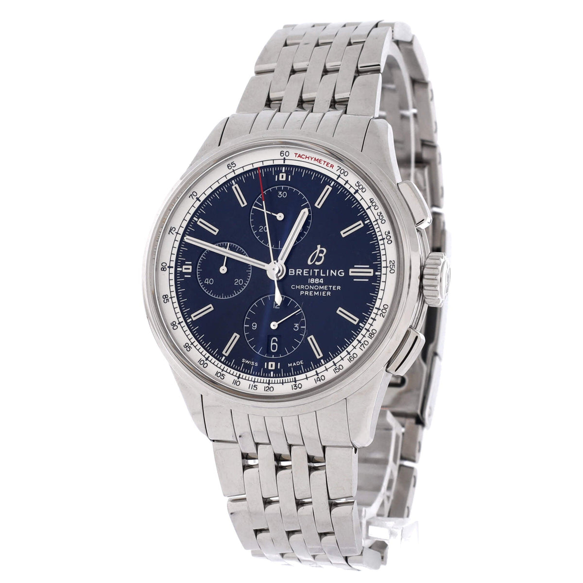 Premier Chronograph Automatic Watch Stainless Steel 42