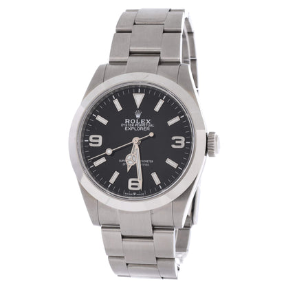 Oyster Perpetual Explorer Automatic Watch Stainless Steel 40