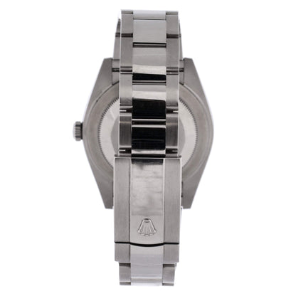 Oyster Perpetual Datejust Automatic Watch Stainless Steel and White Gold 41