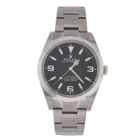 Oyster Perpetual Explorer Automatic Watch Stainless Steel 39