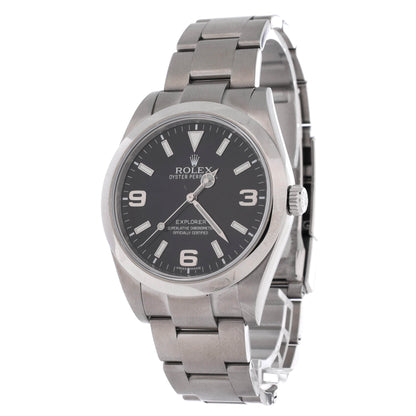 Oyster Perpetual Explorer Automatic Watch Stainless Steel 39