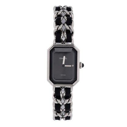 Premiere Rock Quartz Watch Stainless Steel and Leather 20