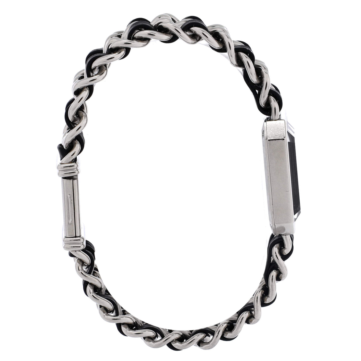 Premiere Rock Quartz Watch Stainless Steel and Leather 20