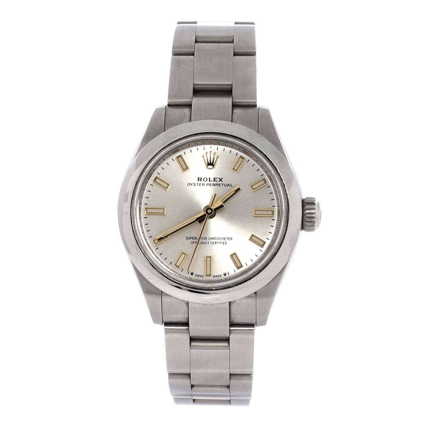 Oyster Perpetual Automatic Watch Stainless Steel 28