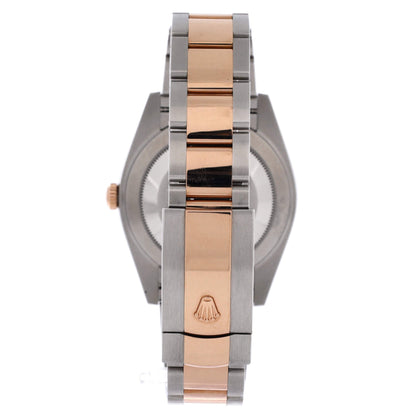 Oyster Perpetual Datejust Automatic Watch Stainless Steel and Rose Gold 41