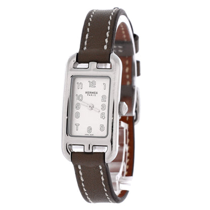 Nantucket Quartz Watch Stainless Steel and Leather 17