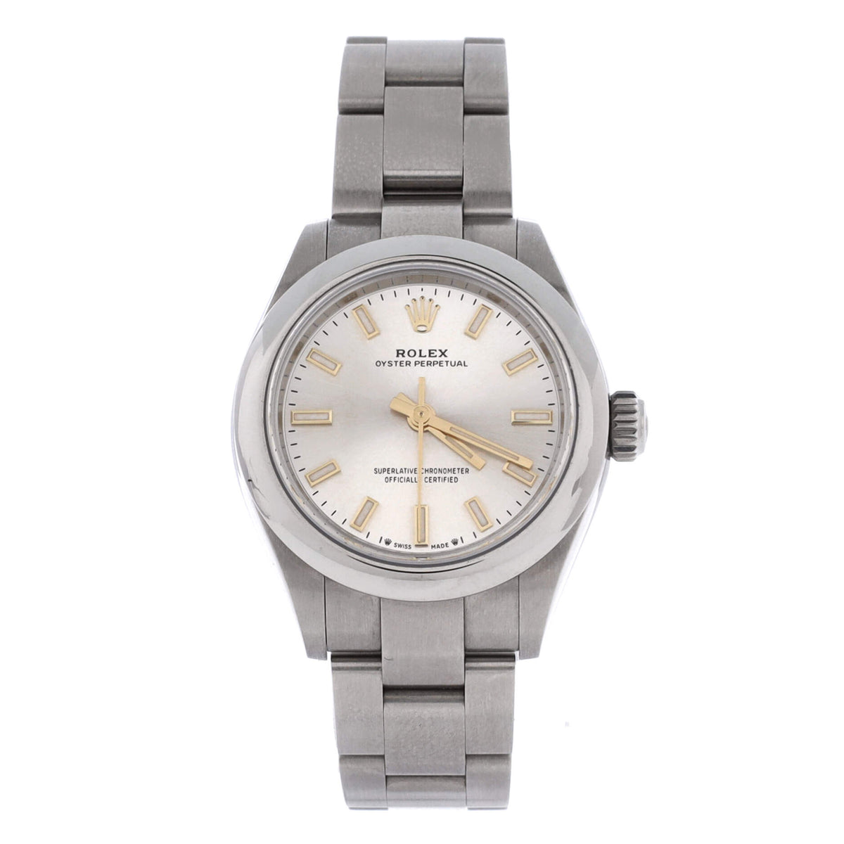 Oyster Perpetual Automatic Watch Stainless Steel 28