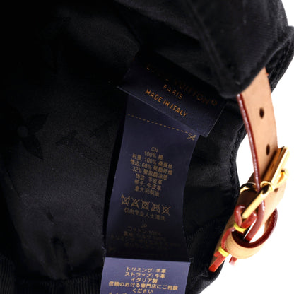 LV First Baseball Cap Monogram Canvas and Leather