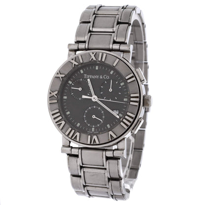 Atlas Date Chronograph Quartz Watch Stainless Steel 35