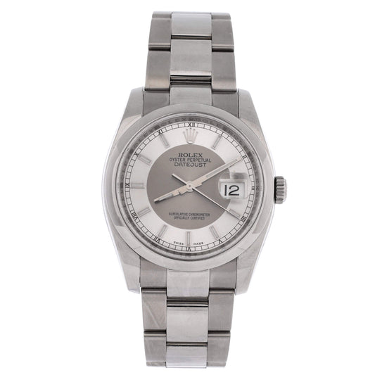 Oyster Perpetual Datejust Automatic Watch Stainless Steel 36