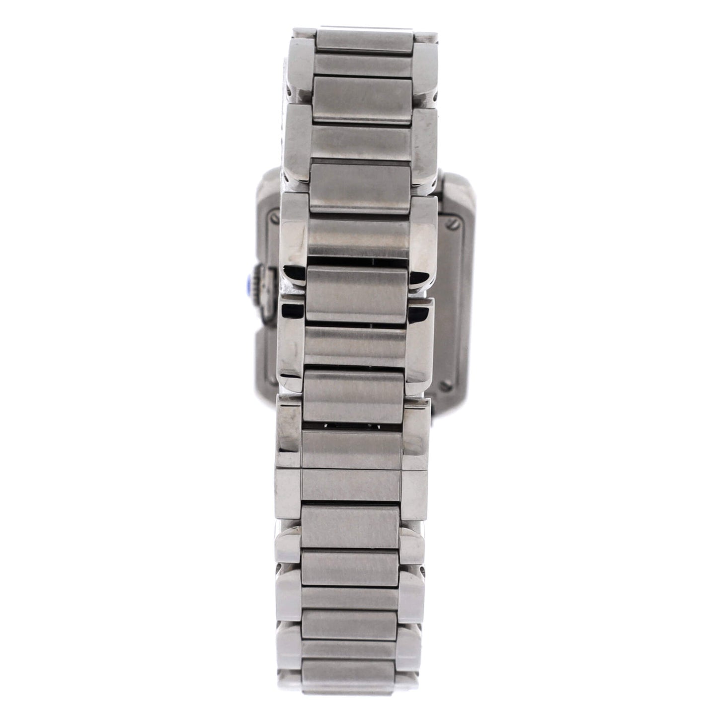 Tank Anglaise Quartz Watch Stainless Steel 23