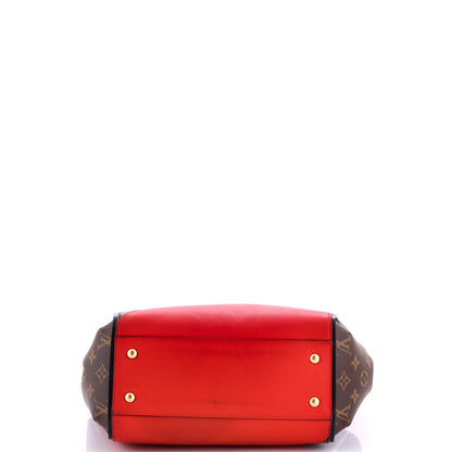 Kimono Handbag Monogram Canvas and Leather MM