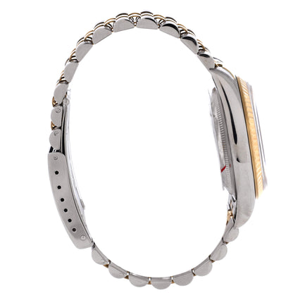 Oyster Perpetual Datejust Automatic Watch Stainless Steel and Yellow Gold 36