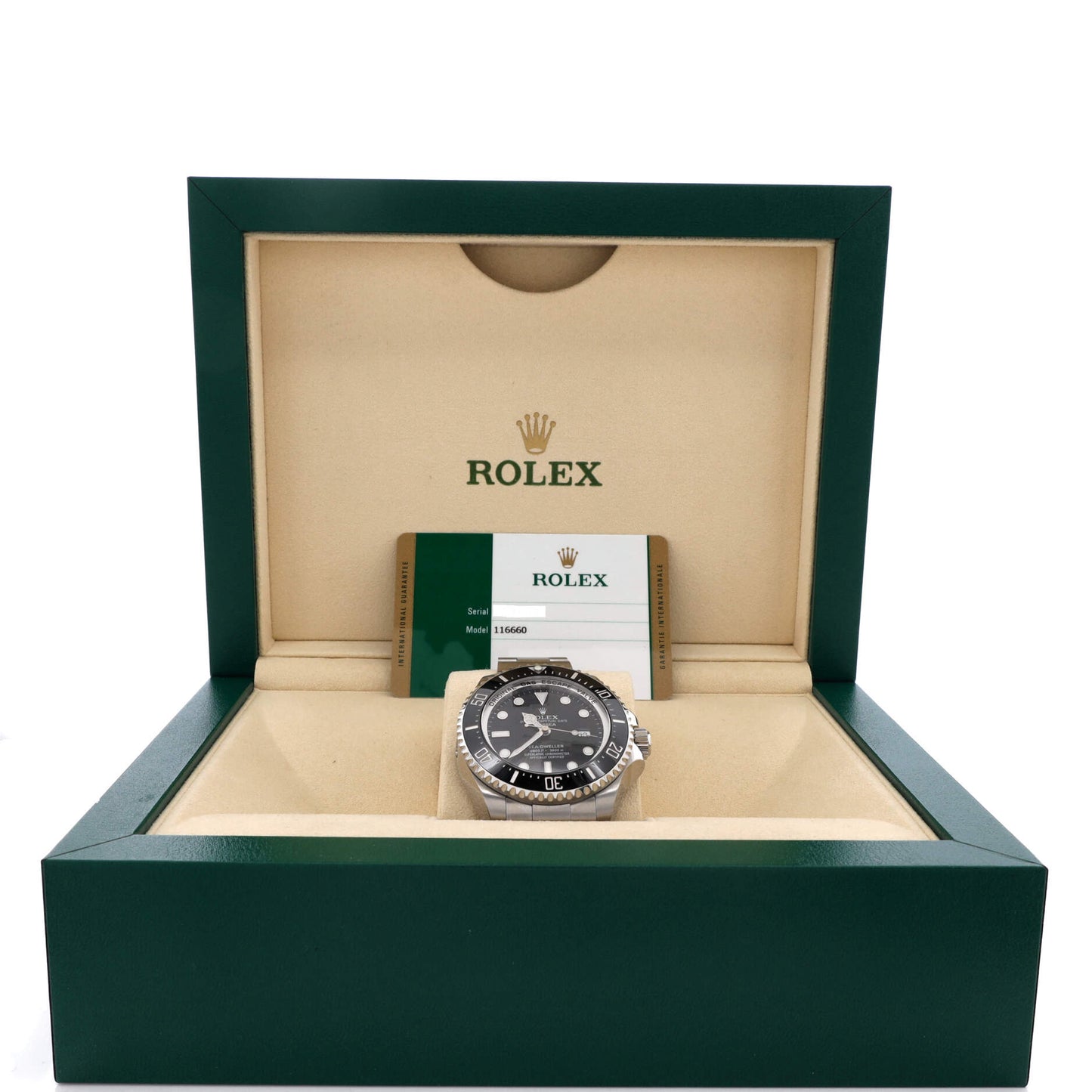 Oyster Perpetual Deepsea Sea-Dweller Automatic Watch Stainless Steel and Cerachrom 44
