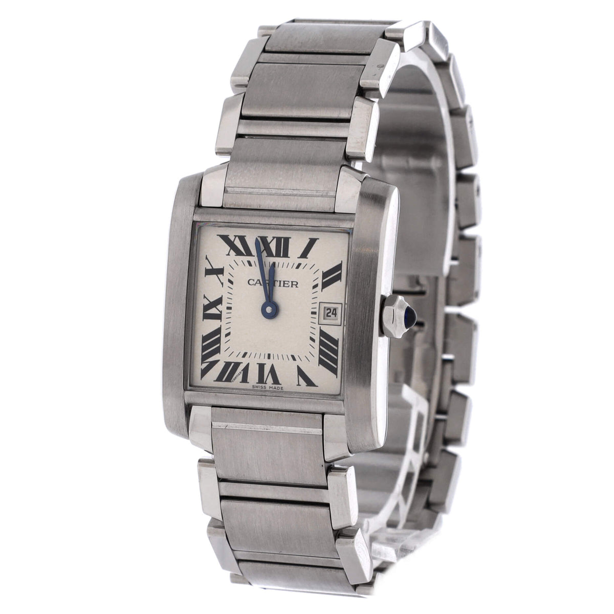 Tank Francaise Quartz Watch Stainless Steel 25