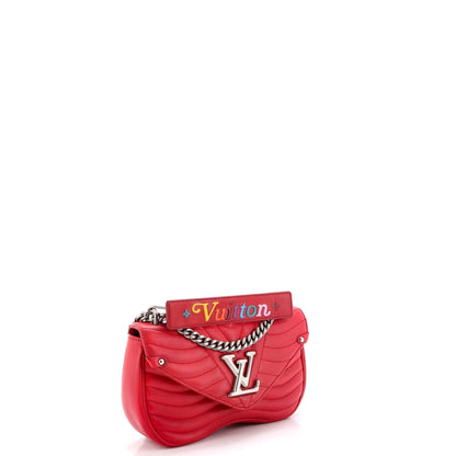 New Wave Chain Bag Quilted Leather PM