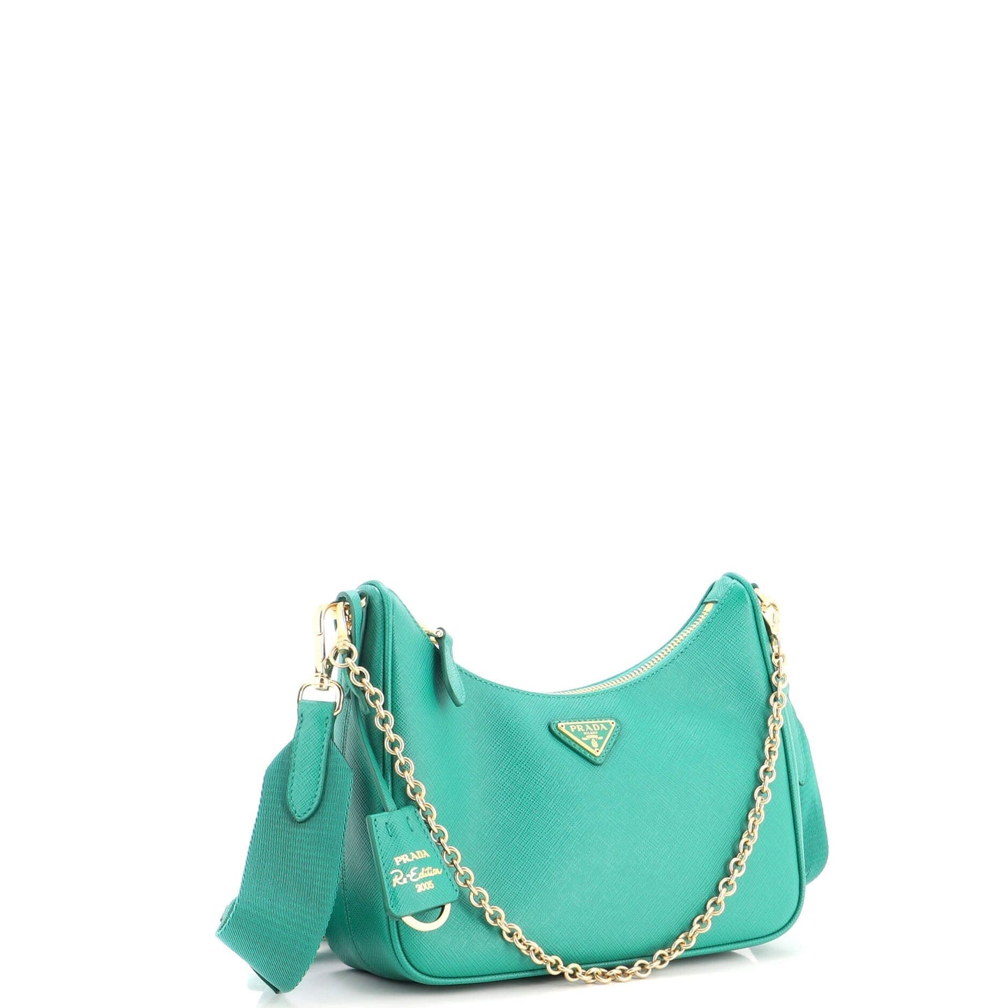 Re-Edition 2005 Shoulder Bag Saffiano Leather Small