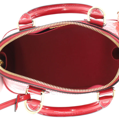 Alma Handbag Monogram Vernis BB