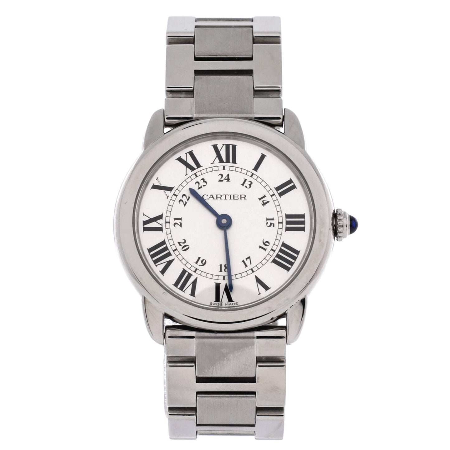 Ronde Solo de Cartier Quartz Watch Stainless Steel 29