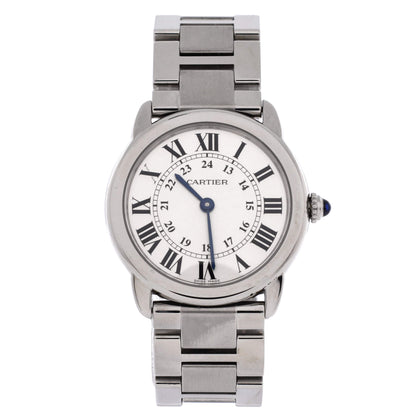 Ronde Solo de Cartier Quartz Watch Stainless Steel 29