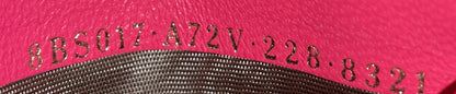 Baguette NM Bag Zucca Embossed Leather Mini
