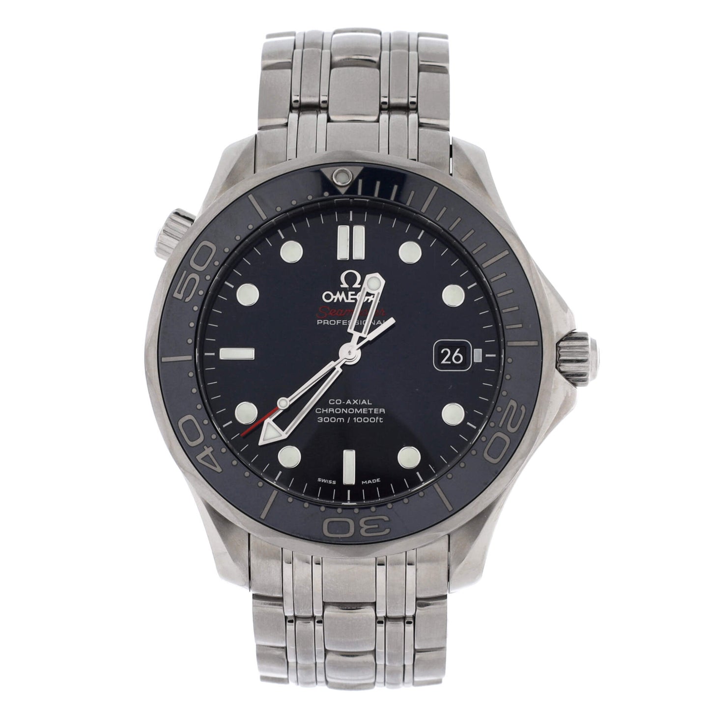 Seamaster Professional Diver 300M Co-Axial Chronometer Automatic Watch Stainless Steel 41