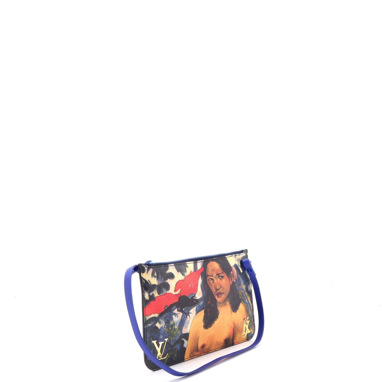 Neverfull Pochette Limited Edition Jeff Koons Gauguin Print Canvas Large