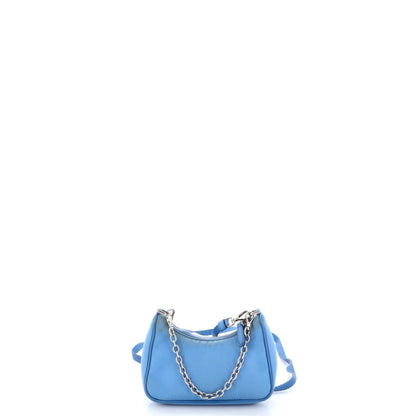 Re-Edition Shoulder Bag Tessuto Mini