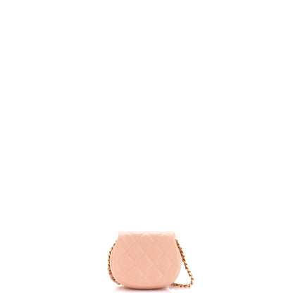 Coco Mail Clutch with Chain Quilted Calfskin Mini
