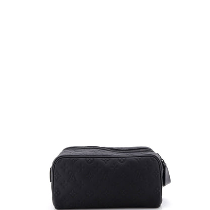 Dopp Kit Toiletry Pouch Taurillon Monogram Leather