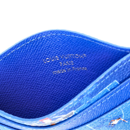 Double Card Holder Limited Edition Monogram Sports Canvas