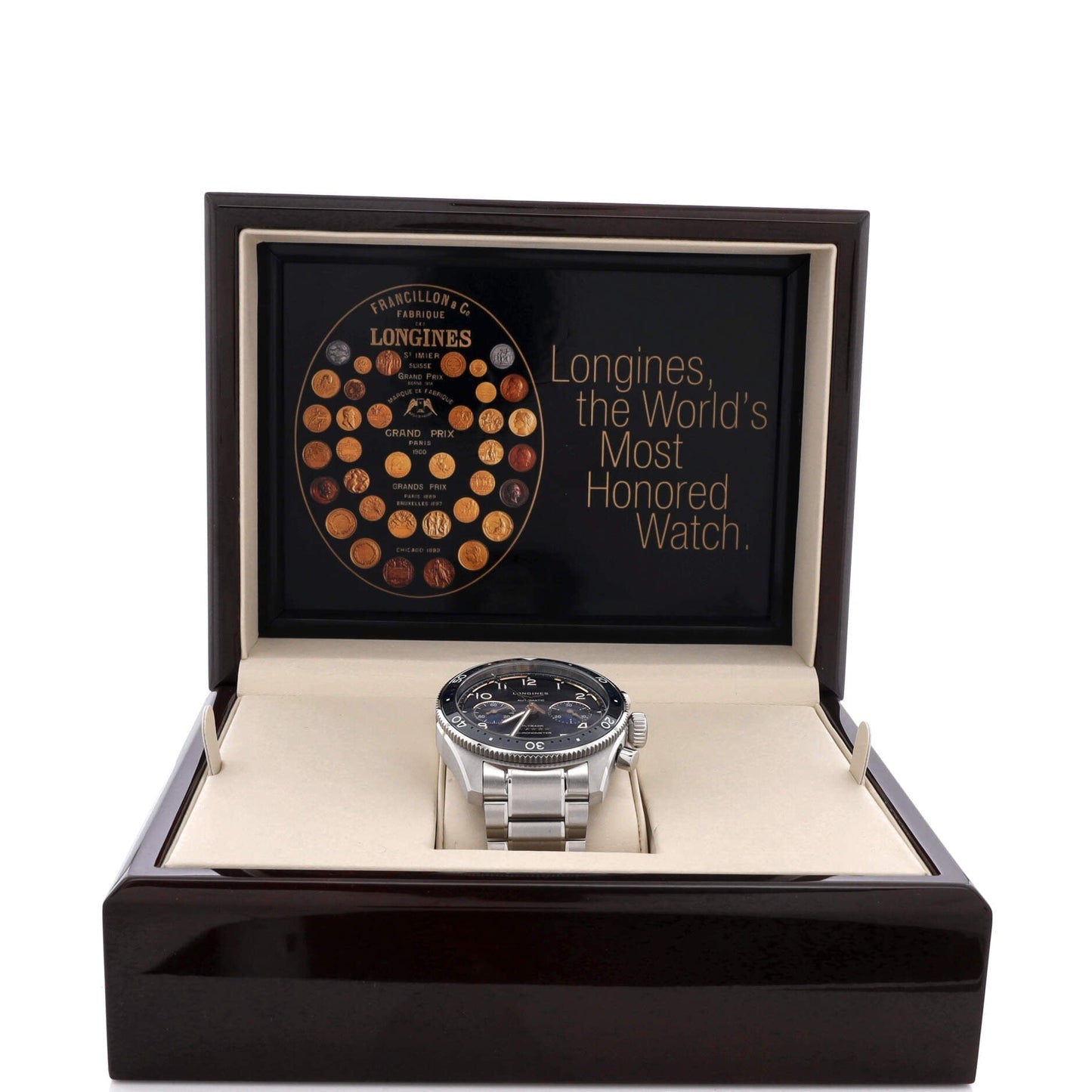 Spirit Flyback Chronometer Chronograph Automatic Watch Stainless Steel 42