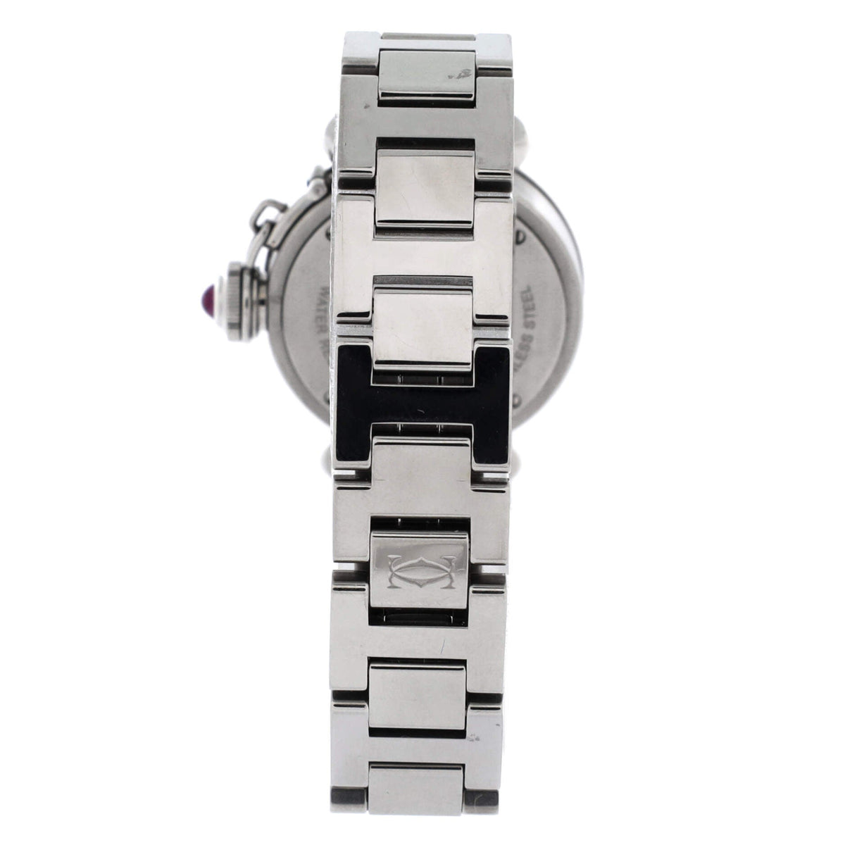 Pasha de Cartier Quartz Watch Stainless Steel 27