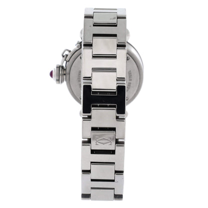 Pasha de Cartier Quartz Watch Stainless Steel 27